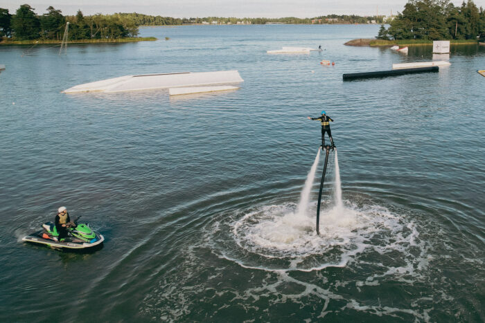 flyboarding espoo keilaniemi